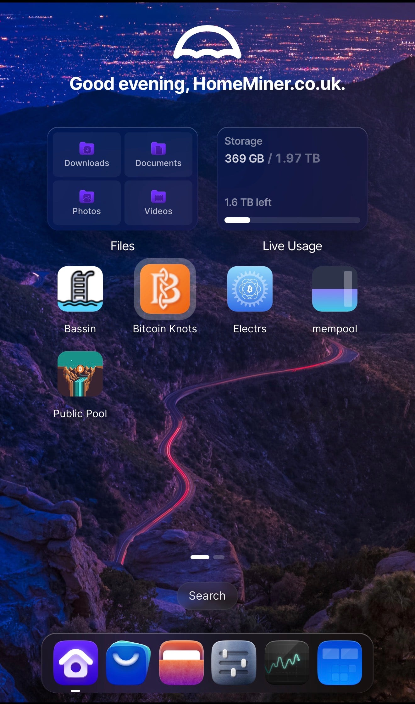 Homeminer Bitcoin Node – Raspberry Pi 5 (8GB) • 2TB SSD • Umbrel OS • Full Plug-and-Play Bitcoin & Lightning Node Kit