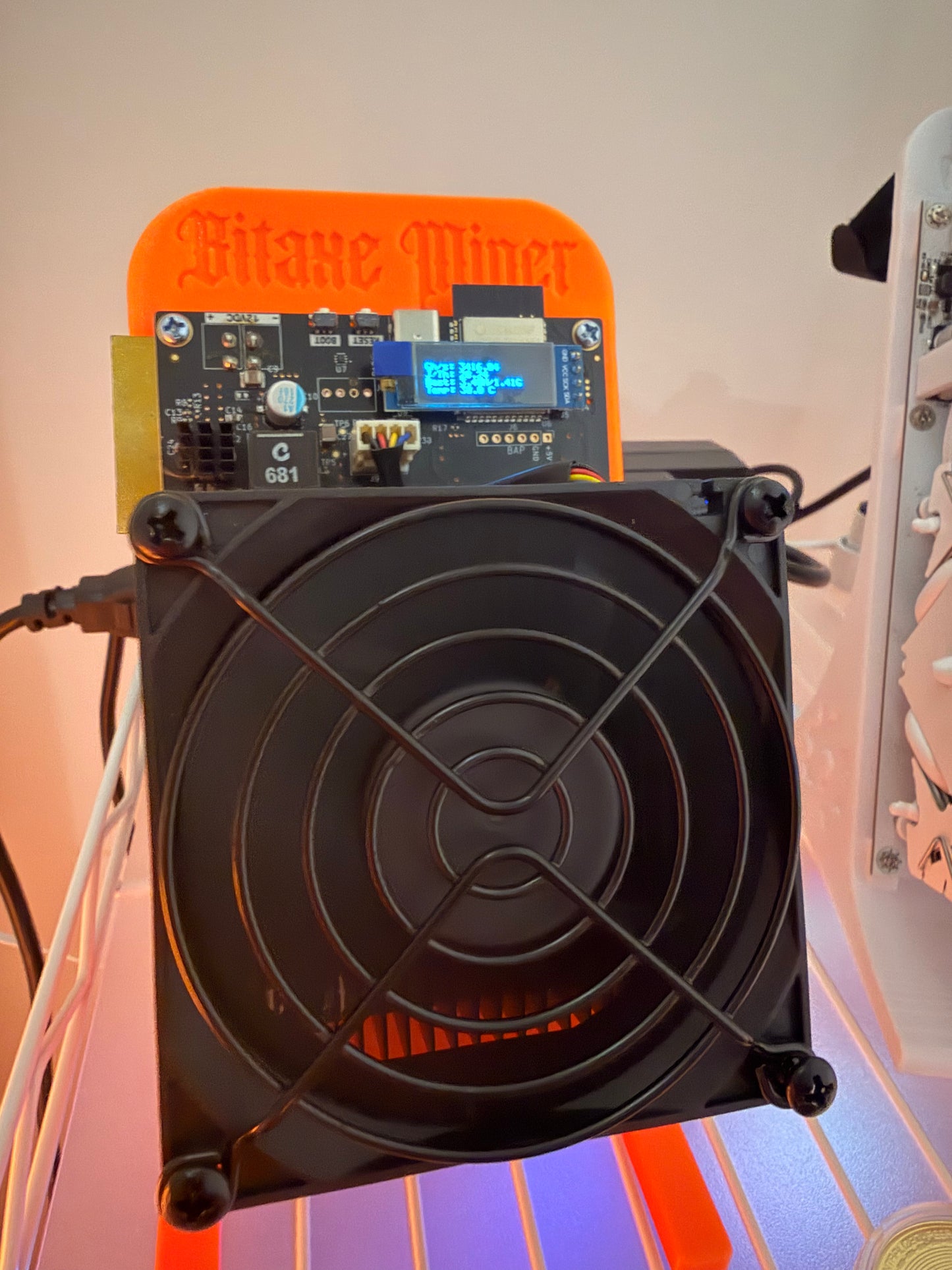 Bitaxe Supra Hex 702 – 4.2TH/s Open-Source Bitcoin Miner | Efficient 90W Solo ASIC for Home Mining