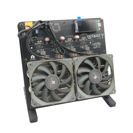 Bitaxe NerdOCTaxe – 9.6 TH/s Bitcoin Solo Miner | High-Performance 160W ASIC